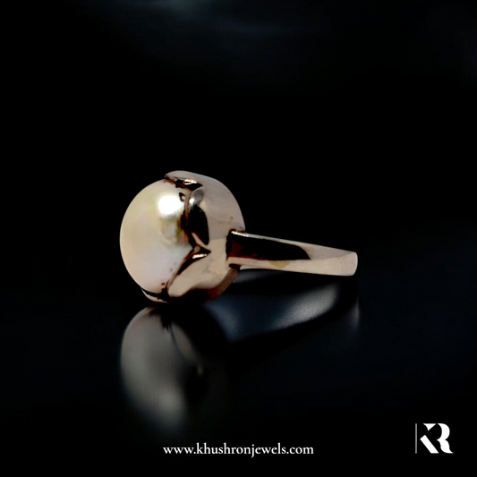 Sterling Silver Pearl Ring