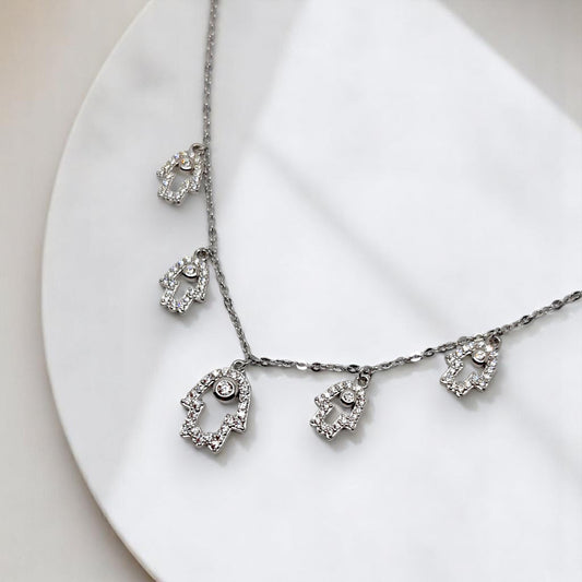 Hamsa Hand Necklace