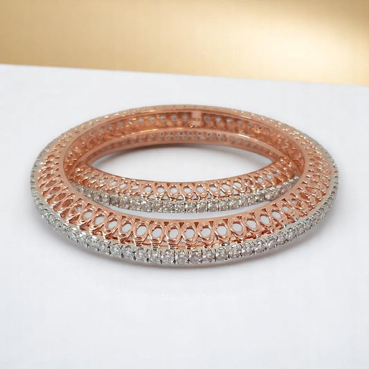 Rose Radiance Bangles