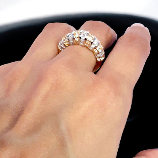 Cascading Brilliance Ring