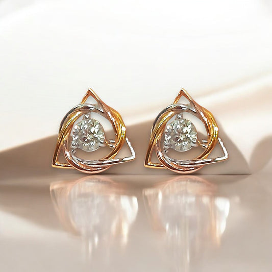 Prismatic Triangle Studs