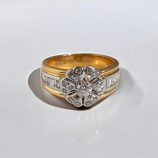 Golden Glimmer Ring