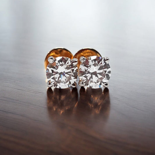 Radiant Cushion Studs