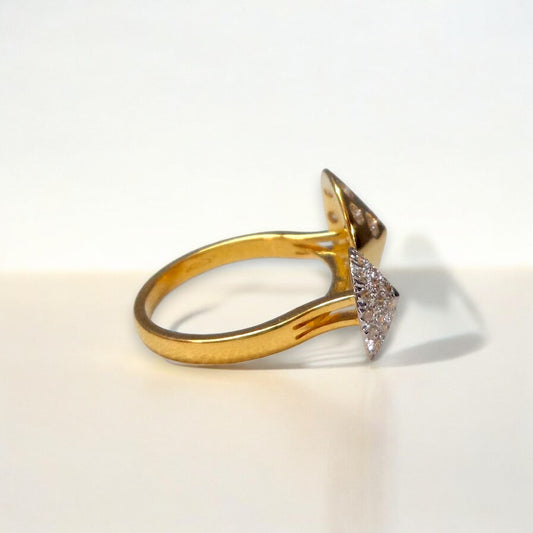 Golden Eclipse Ring