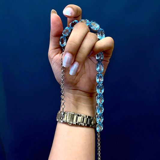 Royal Blue Topaz Set