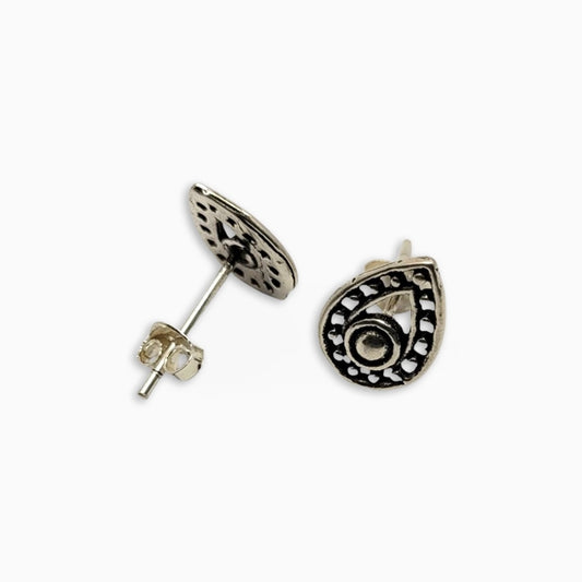 Indian Teardrop Studs