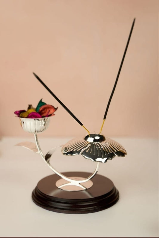 Pure 925 Silver Agarbatti Stand
