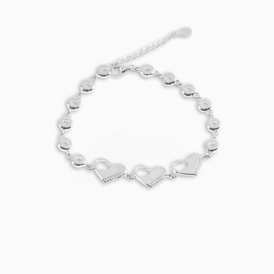 Triple Heart Bracelet
