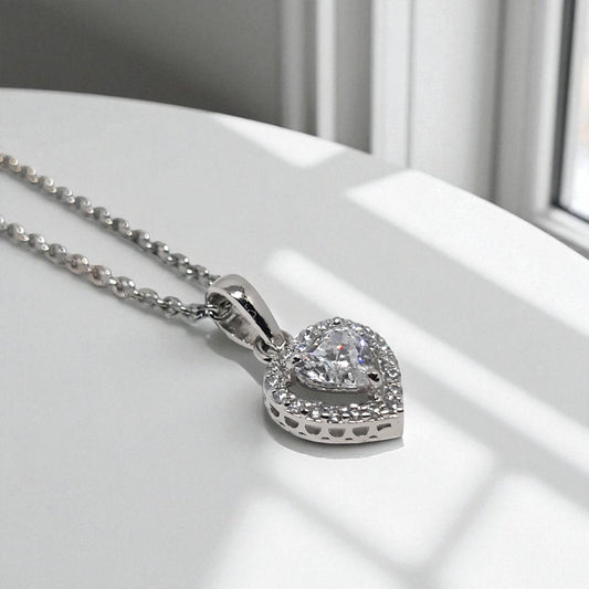 Starlit Teardrop Necklace