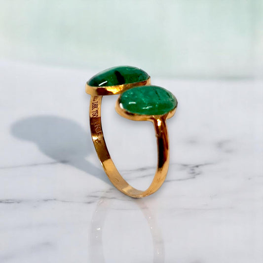 Green Twin Ring