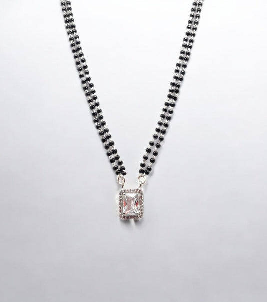 Emerald Cut Mangalsutra