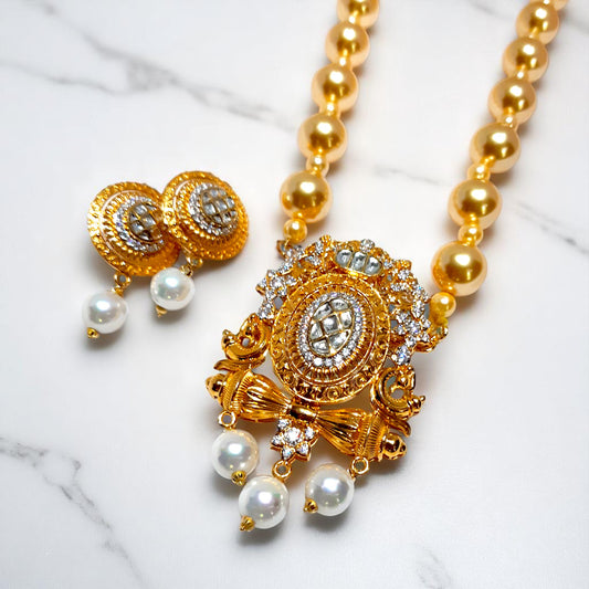 Luxe Pearl Pendant Set