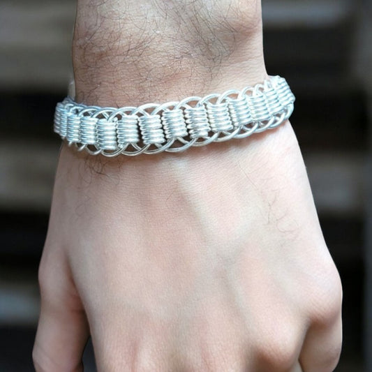 Viking Chainmail Men's Bracelet