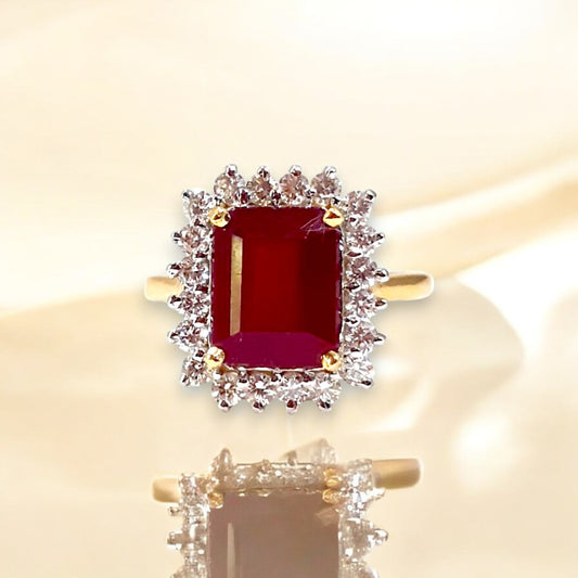 Ruby Radiance Ring