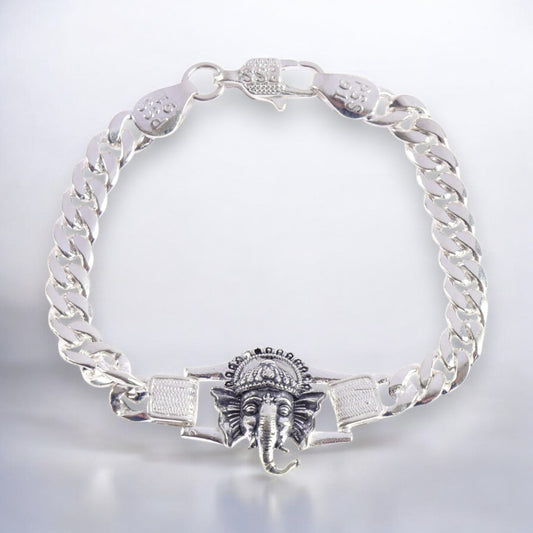 Lord Ganesha Men's Bracelet