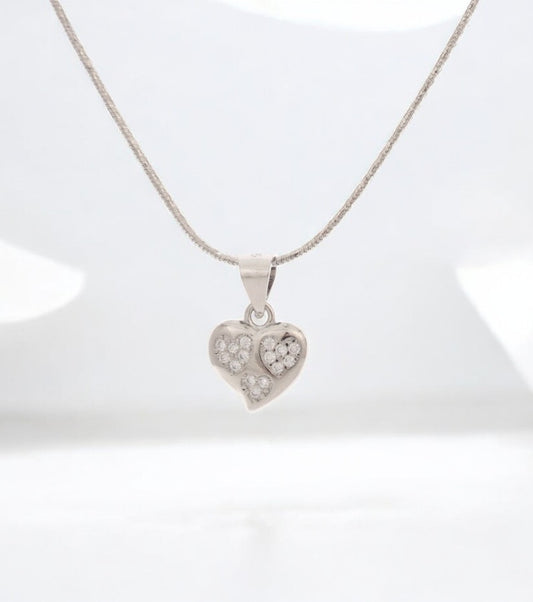 Hearts within Heart Necklace