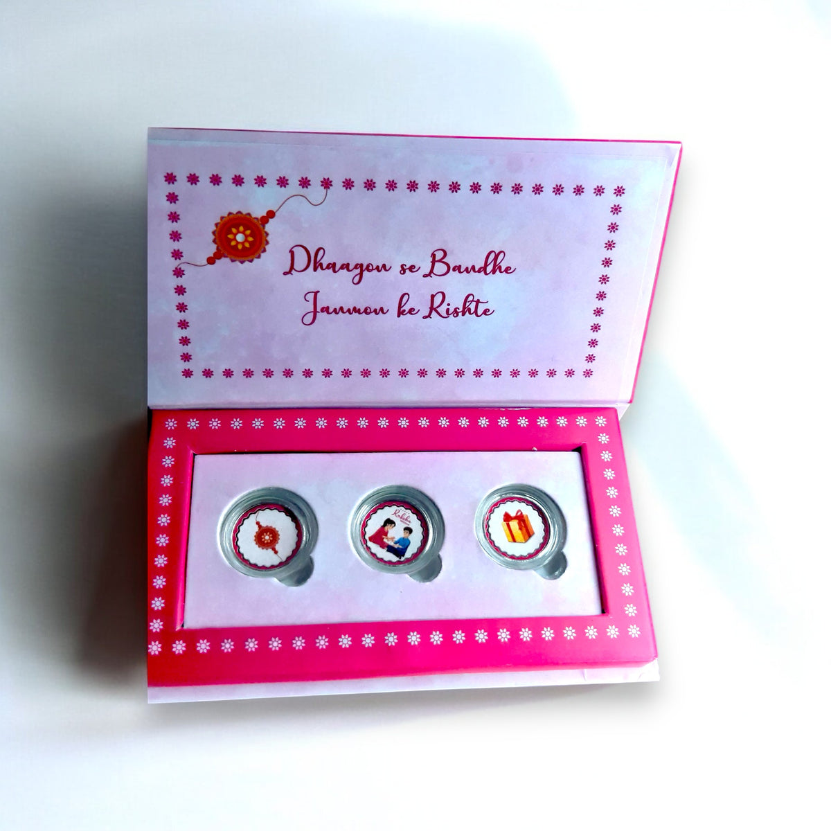 Coin Rakhi Rakhi Silver Coin (3g) – Khushron Jewels