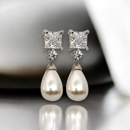 Timeless Pearl Drop Earrings