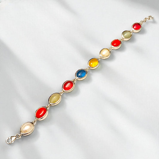 Vibrant Gemstone Bracelet