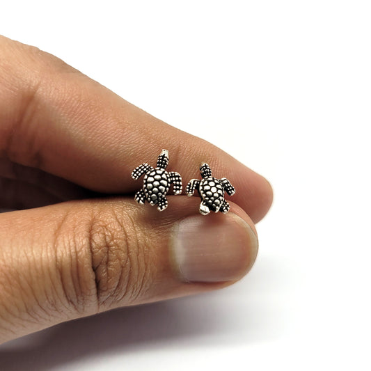 Sea Turtle Stud Earrings