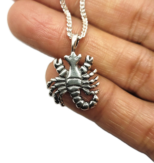 Scorpio Zodiac Pendant with Chain