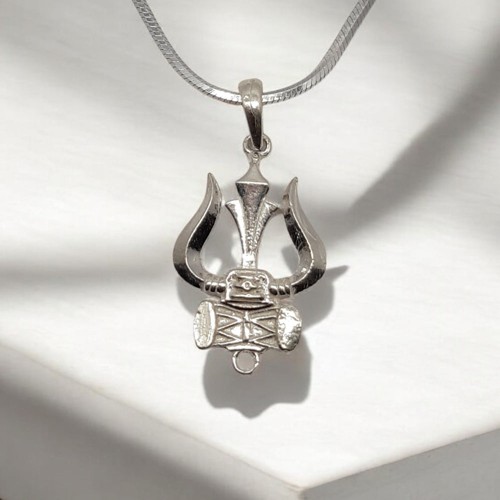 Trishul Damru Shiva Men's Pendant