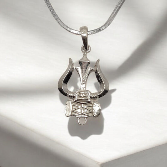 Trishul Damru Shiva Men's Pendant