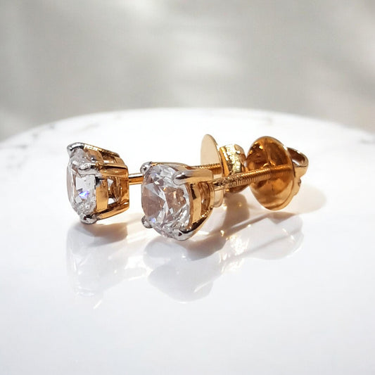 Radiant Cushion Studs