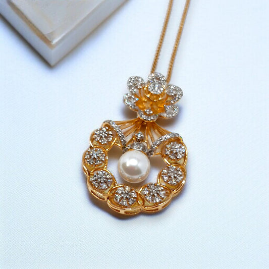 Regal Bloom Pendant Set