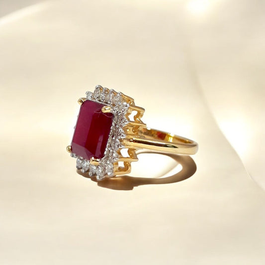 Ruby Radiance Ring