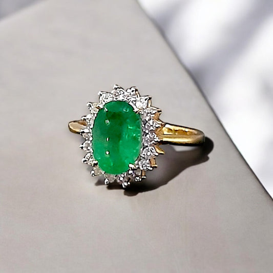 Emerald Embrace Ring