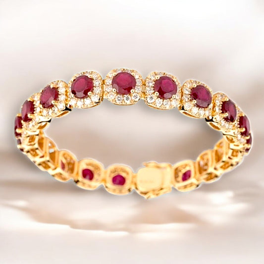 Crimson Firefly Bracelet