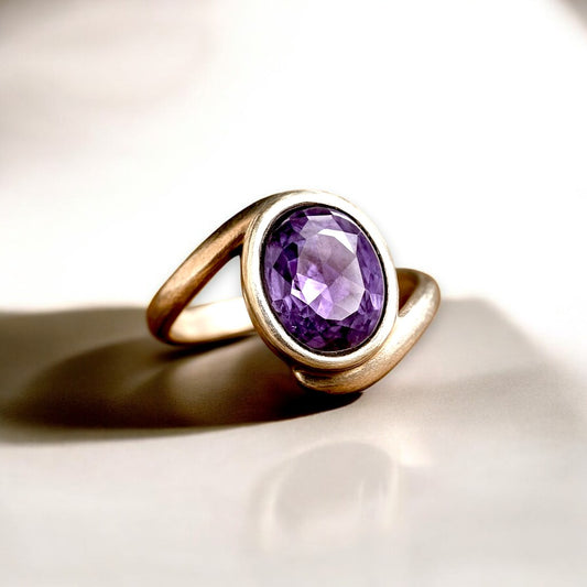 Amethyst Oracle Ring
