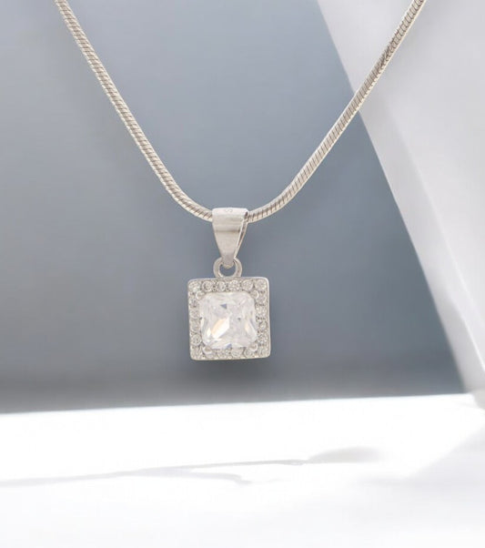 Radiant Square Necklace