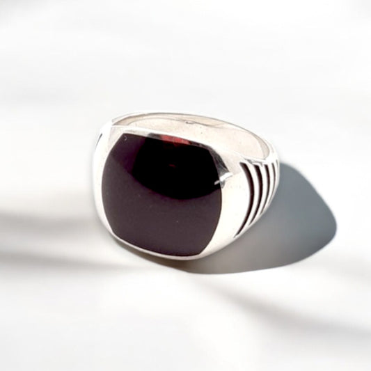 Obsidian Core Ring