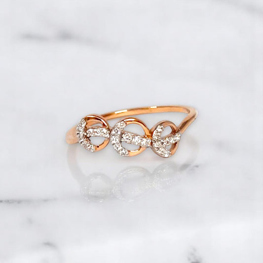 Blush Trio Ring