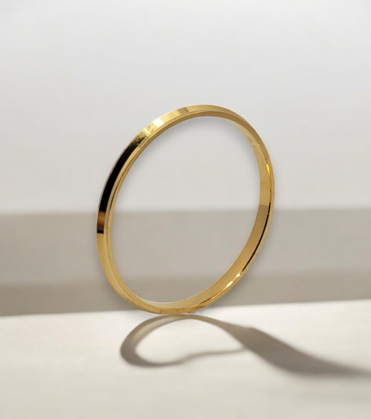 Gold-Plated Baby Bangle