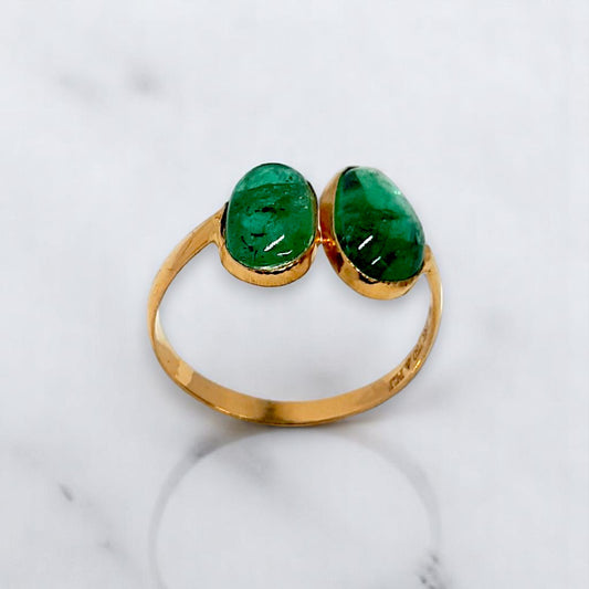 Green Twin Ring