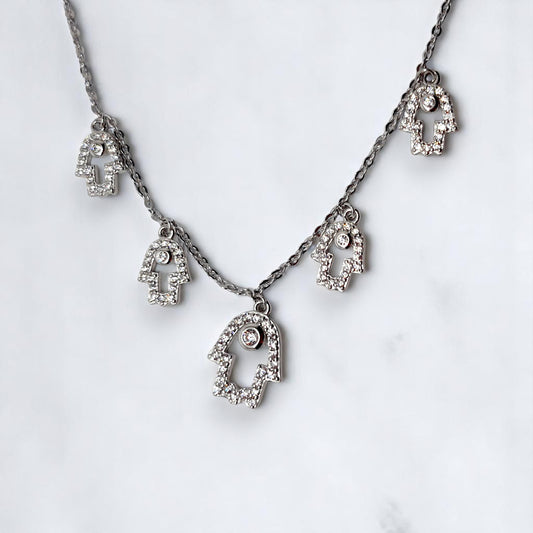 Hamsa Hand Necklace