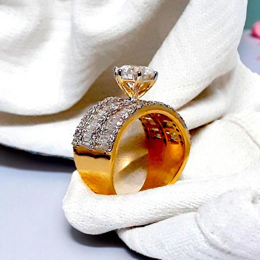 Luxurious Baguette Ring