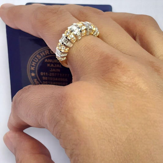 Cascading Brilliance Ring