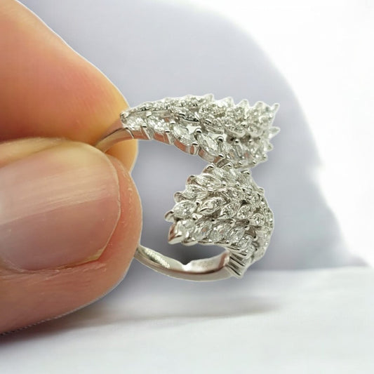 Feather Bloom Ring