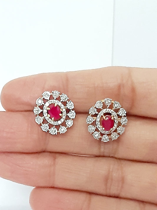 Crimson Royalty Pendant Set