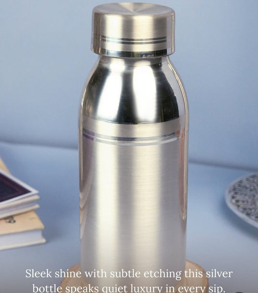 Pure 925 Silver 3 Water Bottles