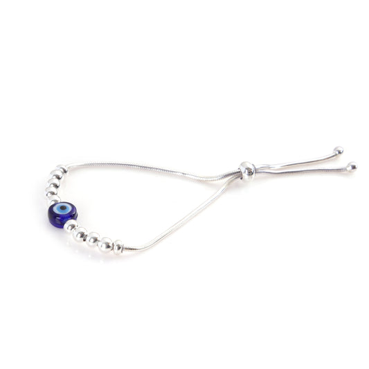 Protective Evil Eye Clover Bracelet