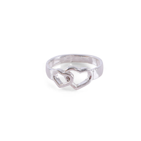 Connected Hearts Ring