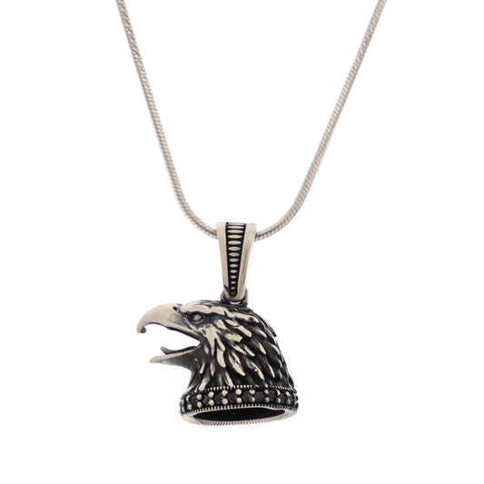 Majestic Eagle Silver Pendant - Men