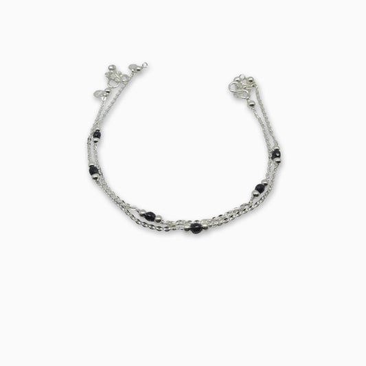 Eternal Grace Silver Anklet