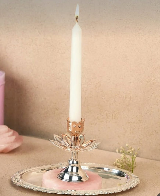 925 Silver Candle Stand