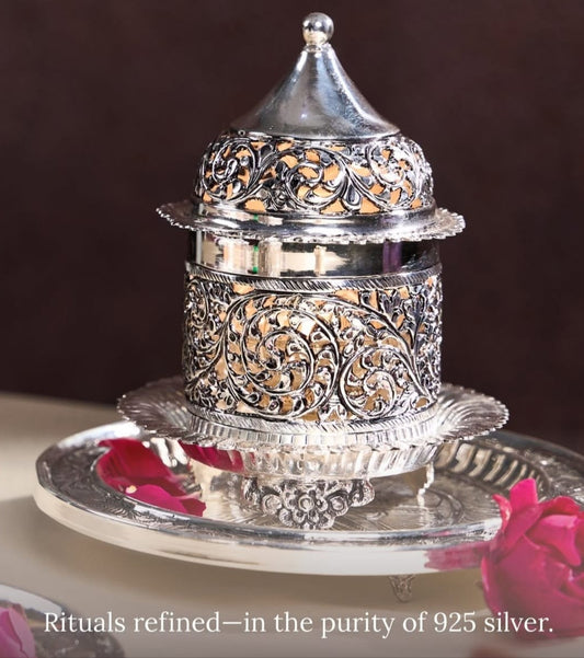 Akhand Jyoti 925 Silver